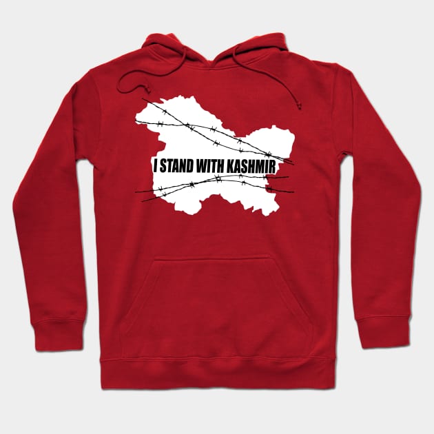 i stand with kashmir freedom co Hoodie by hadlamcom